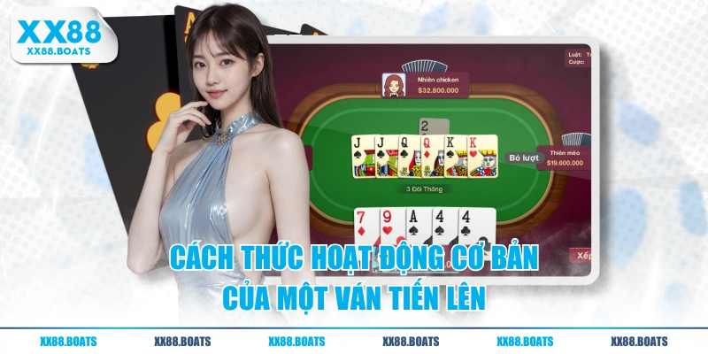 Cách thức hoạt động cơ bản của một ván tiến lên